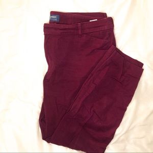 Plum Old Navy Pixie Mid Rose Size 18 Tall Pant